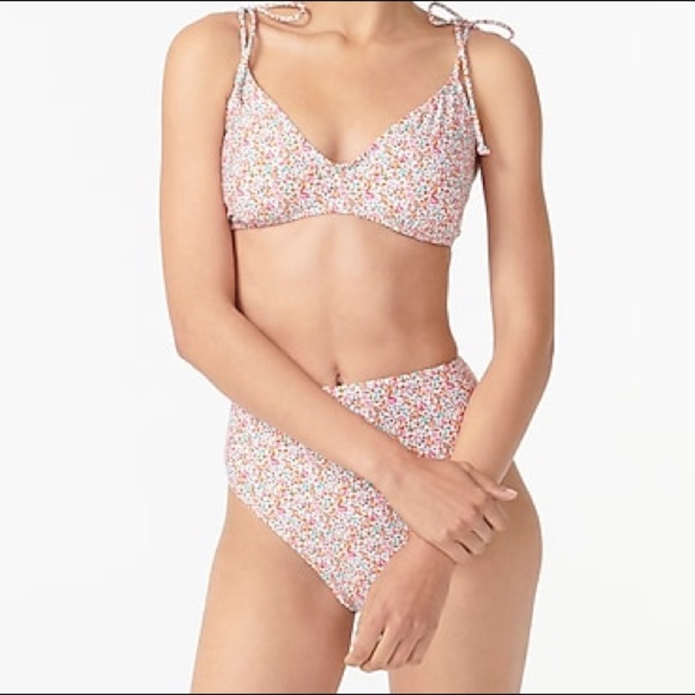 Jcrew Liberty print floral bikini NWT